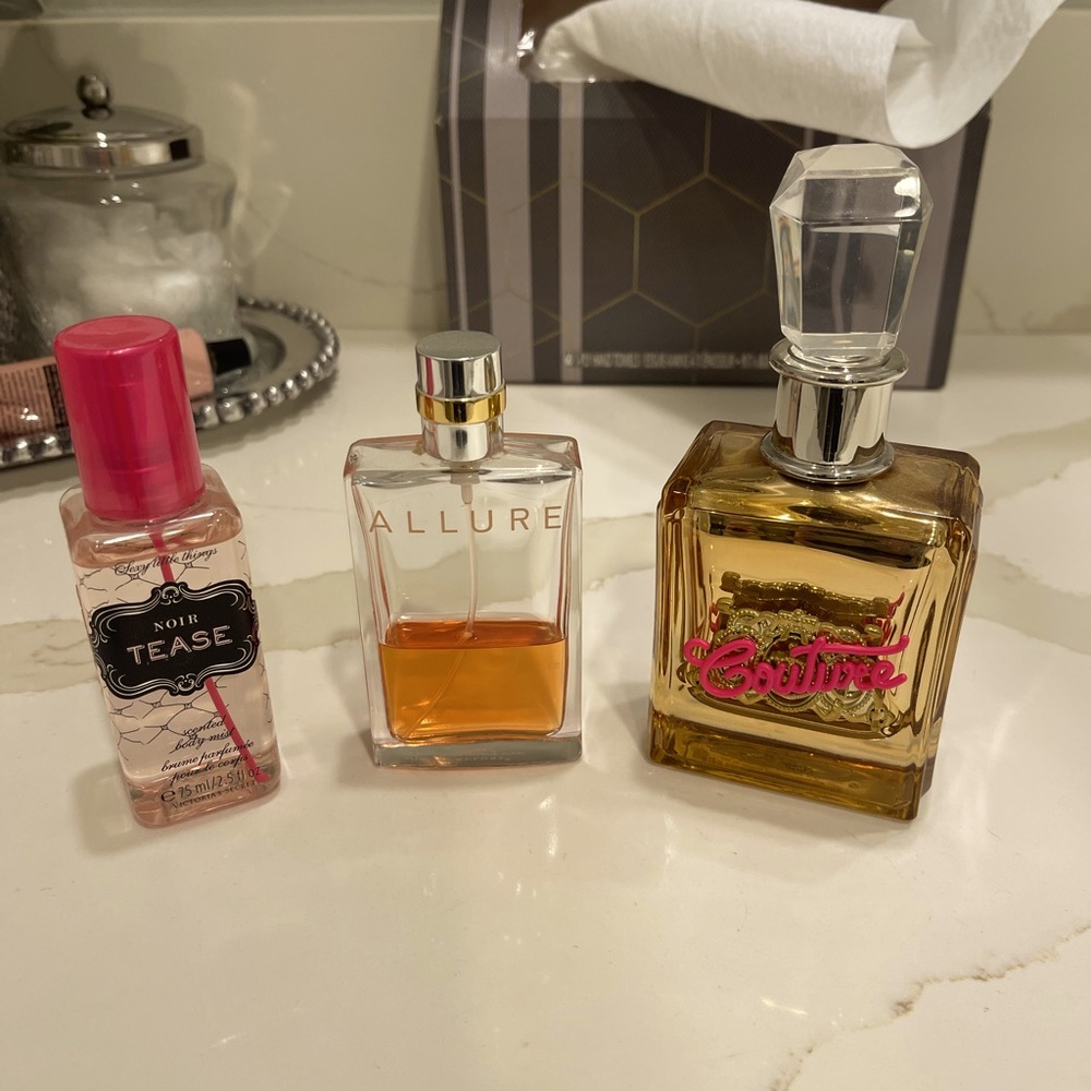 Perfume bundle. I have developed allergies :(.